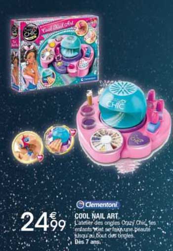 cool nail art clementoni