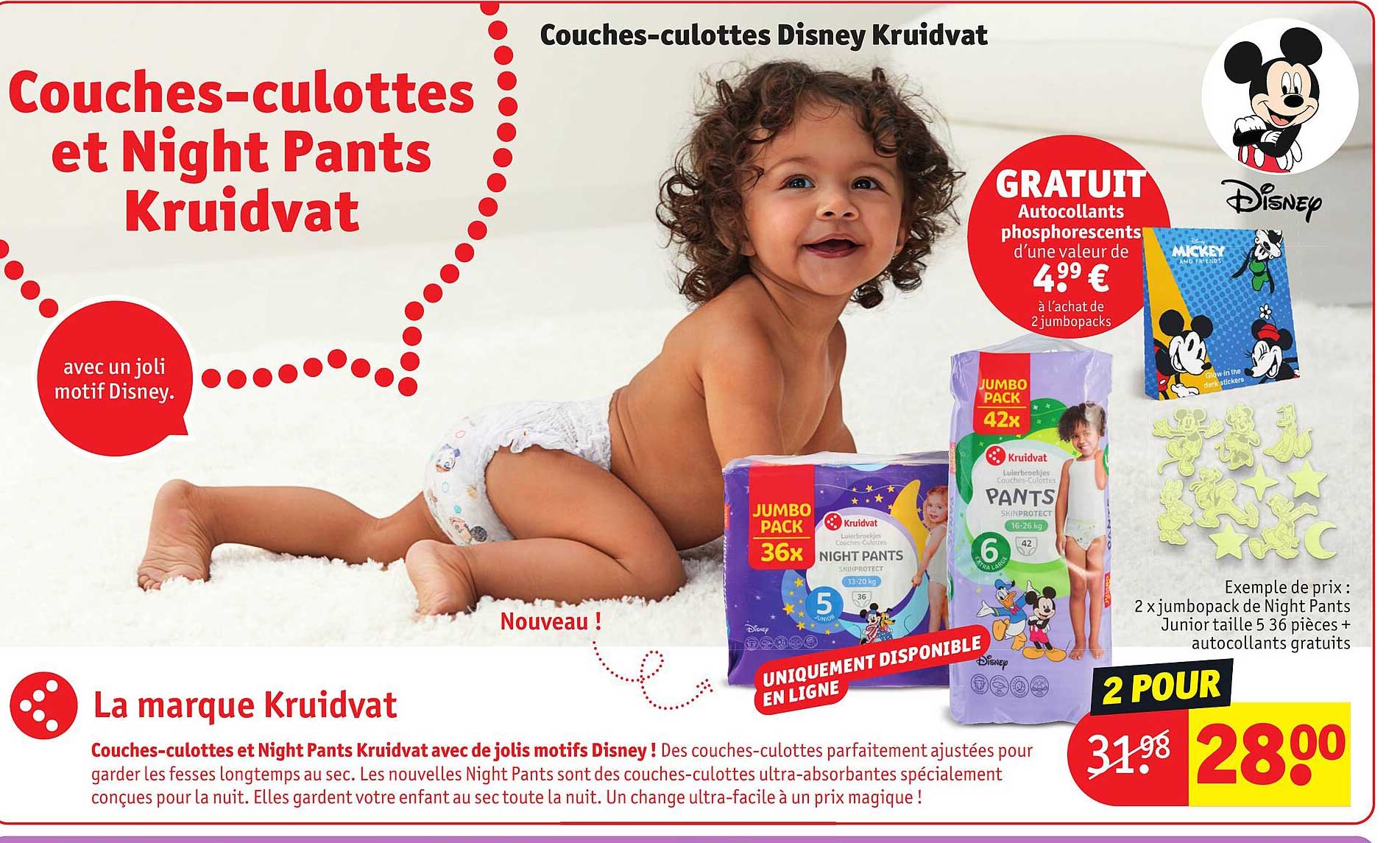 Couches-culottes Disney Kruidvat