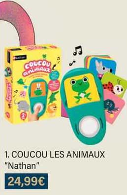 coucou les animaux "nathan"