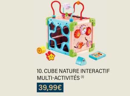 cube nature interactif multi-activités