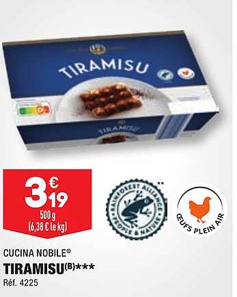 cucina nobile tiramisu