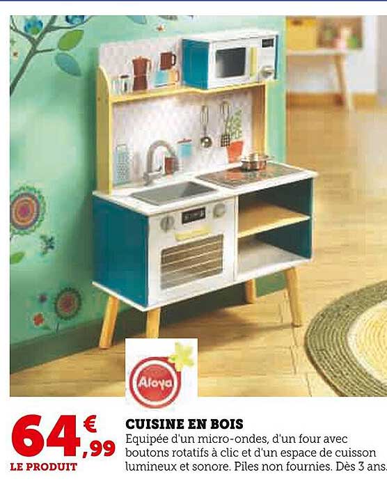 cuisine en bois aloya