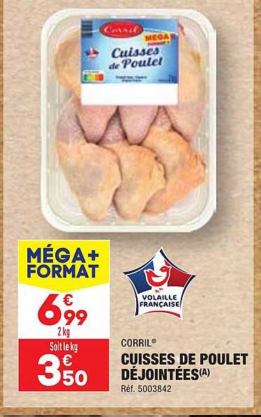 Cuisses De Poulet Déjointées Corril