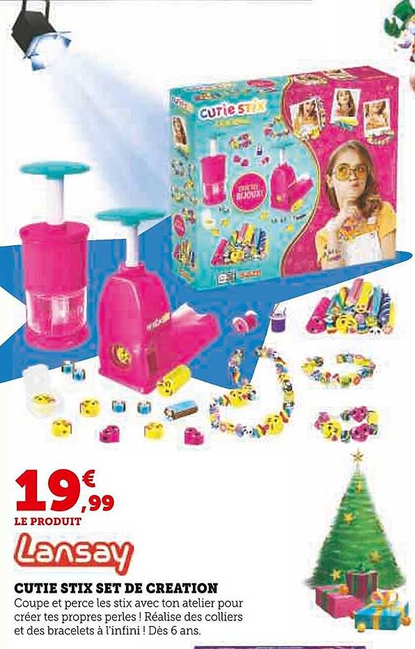 cutie stix set de création lansay