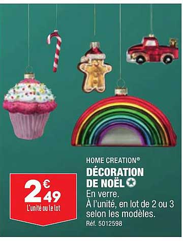 Décoration De Noël Home Creation
