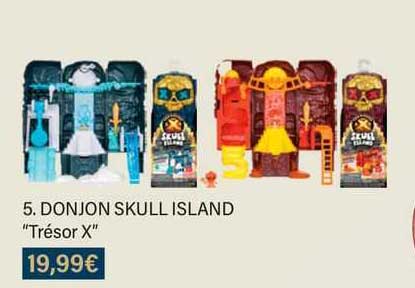 donjon skull island "trésor x"