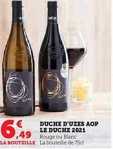 duche d'uzes aop le duche 2021