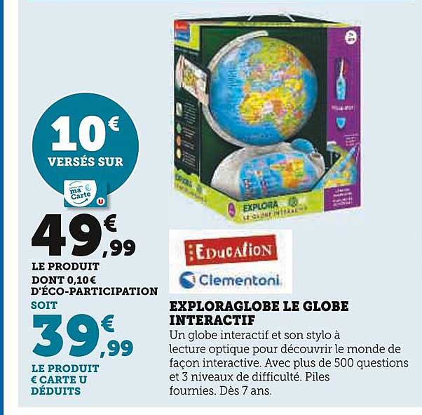 education exploraglobe le globe interactif