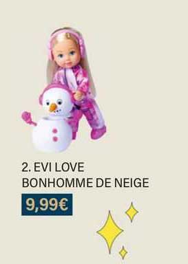 evi love bonhomme de neige