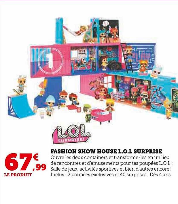 fashion show house l.o.l. surprise