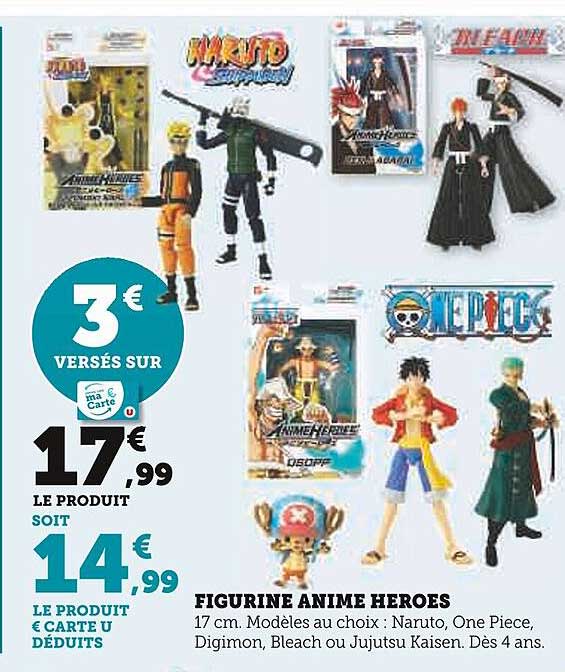 figurine anime heroes