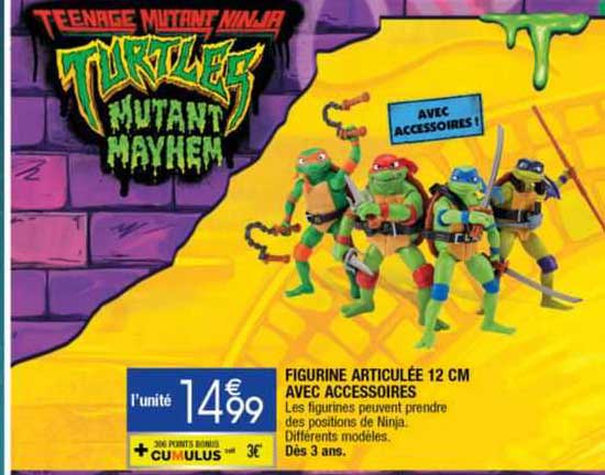 figurine articulée 12 cm avec accessoires