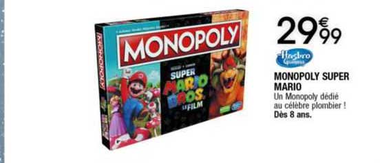 Hasbro Monopoly Super Mario
