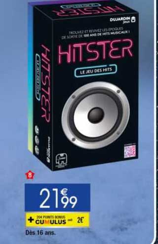 hitster le jeu des hits