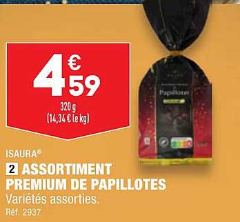 isaura assortiment premium de papillotes
