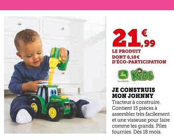 je construis mon johnny