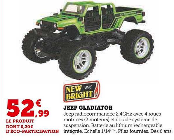 jeep gladiator new bright