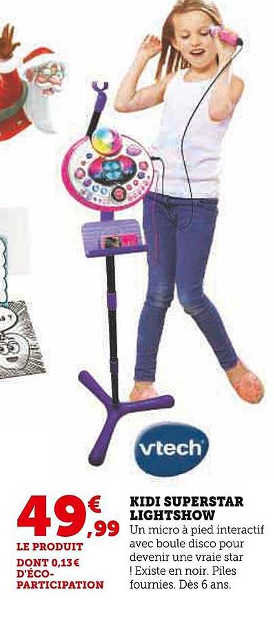 kidi superstar lightshow vtech