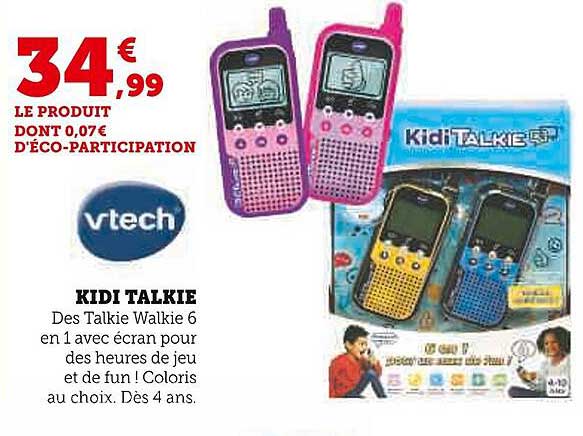 kidi talkie vtech