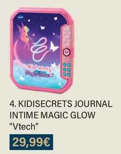 kidisecrets journal intime magic glow "vtech"