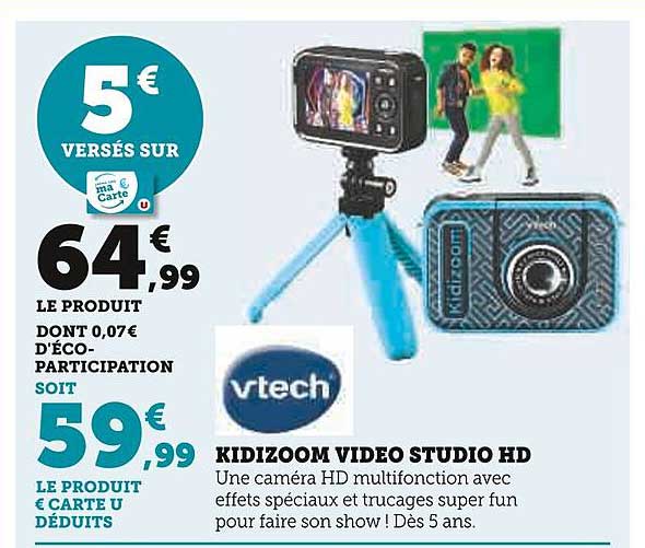 kidizoom vidéo studio hd vtech