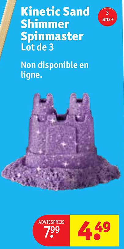 kinetic sand shimmer spinmaster