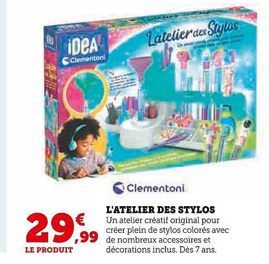 L'atelier Des Stylos Clementoni
