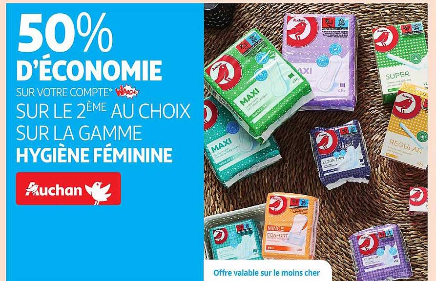 la gamme hygiène féminine
