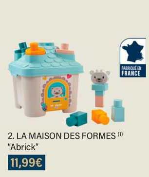la maison des formes "abrick"