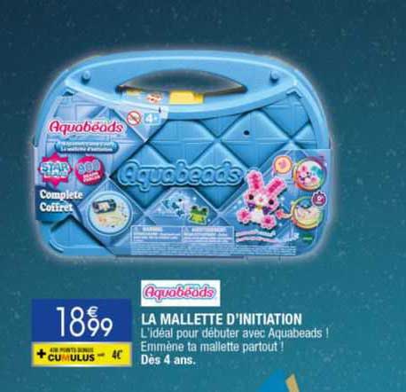 la mallette d'initiation aquabeads