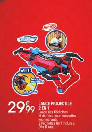 Lance Projectile 2en1