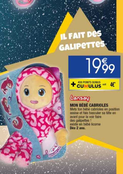 lansay mon bébé cabrioles