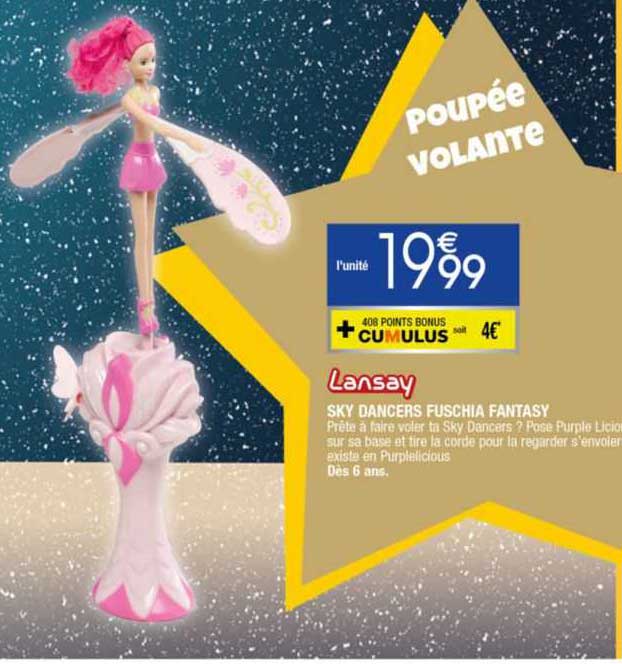 lansay sky dancers fuschia fantasy