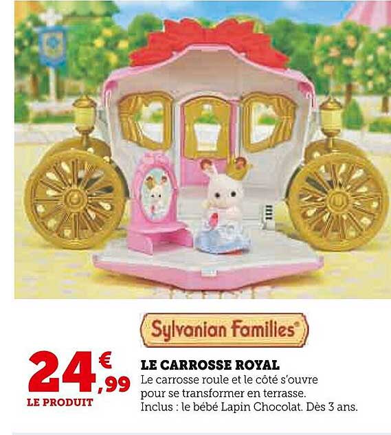 le carrosse royal sylvanian families