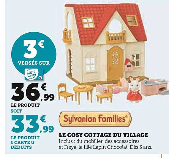 le cosy cottage du village sylvanian families