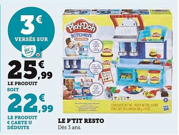 le p'tit resto play-Doh
