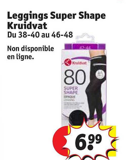 leggings super shape kruidvat