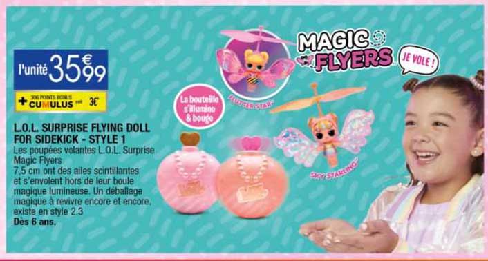 lol suprise flying doll for sidekick