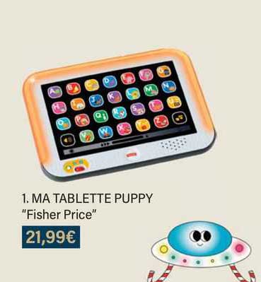 ma tablette puppy "fisher price"