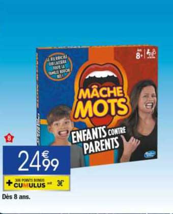 mâche mots enfants contre parents