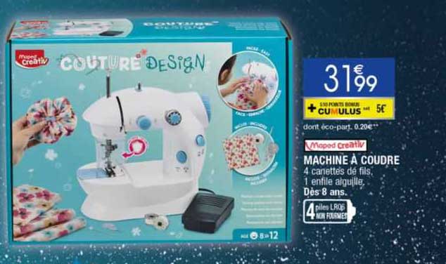 machine à coudre maped creativ
