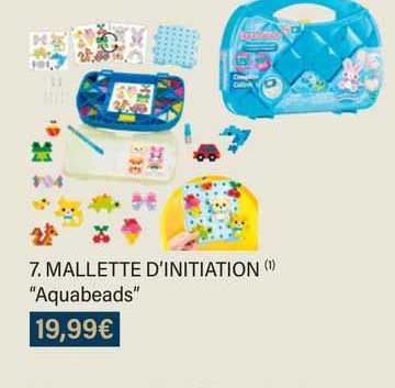 mallette d'initiation "aquabeads"