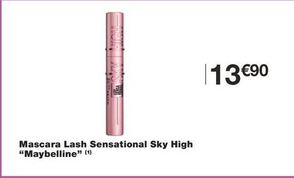 mascara lash sensational sky high "maybelline"