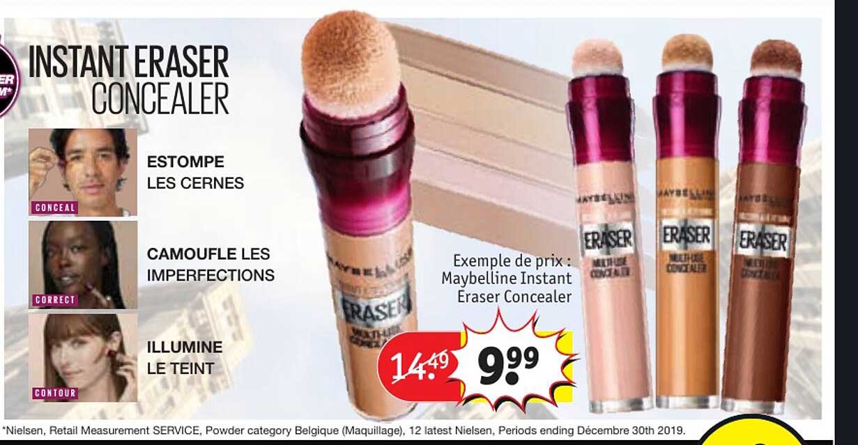 maybelline instant eraser concealer