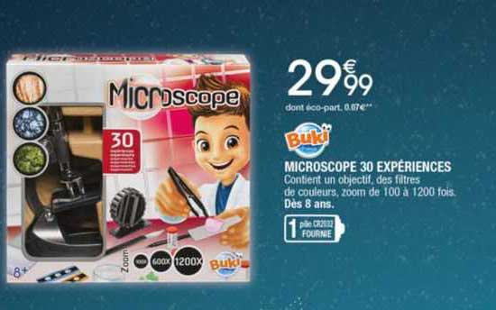 microscope 30 expériences bukï