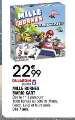 mille bornes mario kart dujardin