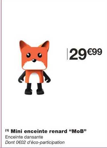 mini enceinte renard "moB"