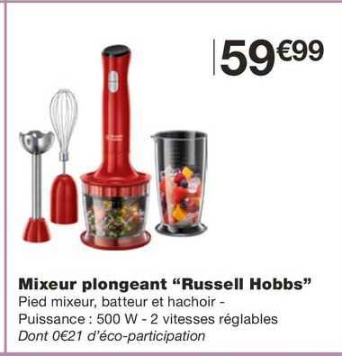mixeur plongeant "russell hobbs"