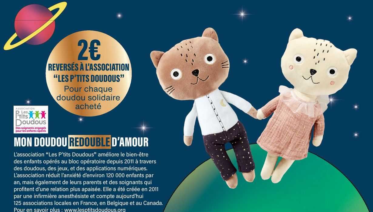 mon doudou redouble d'amour