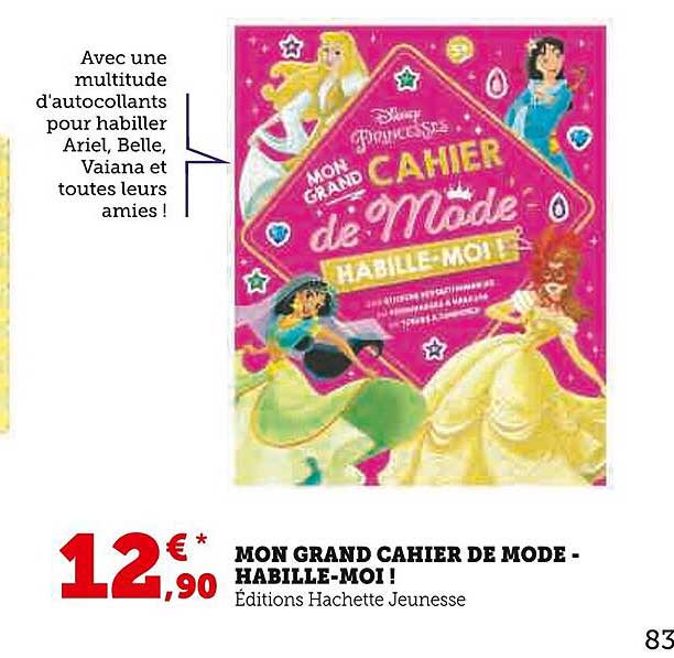 Mon Grand Cahier De Mode - Habille-moi !